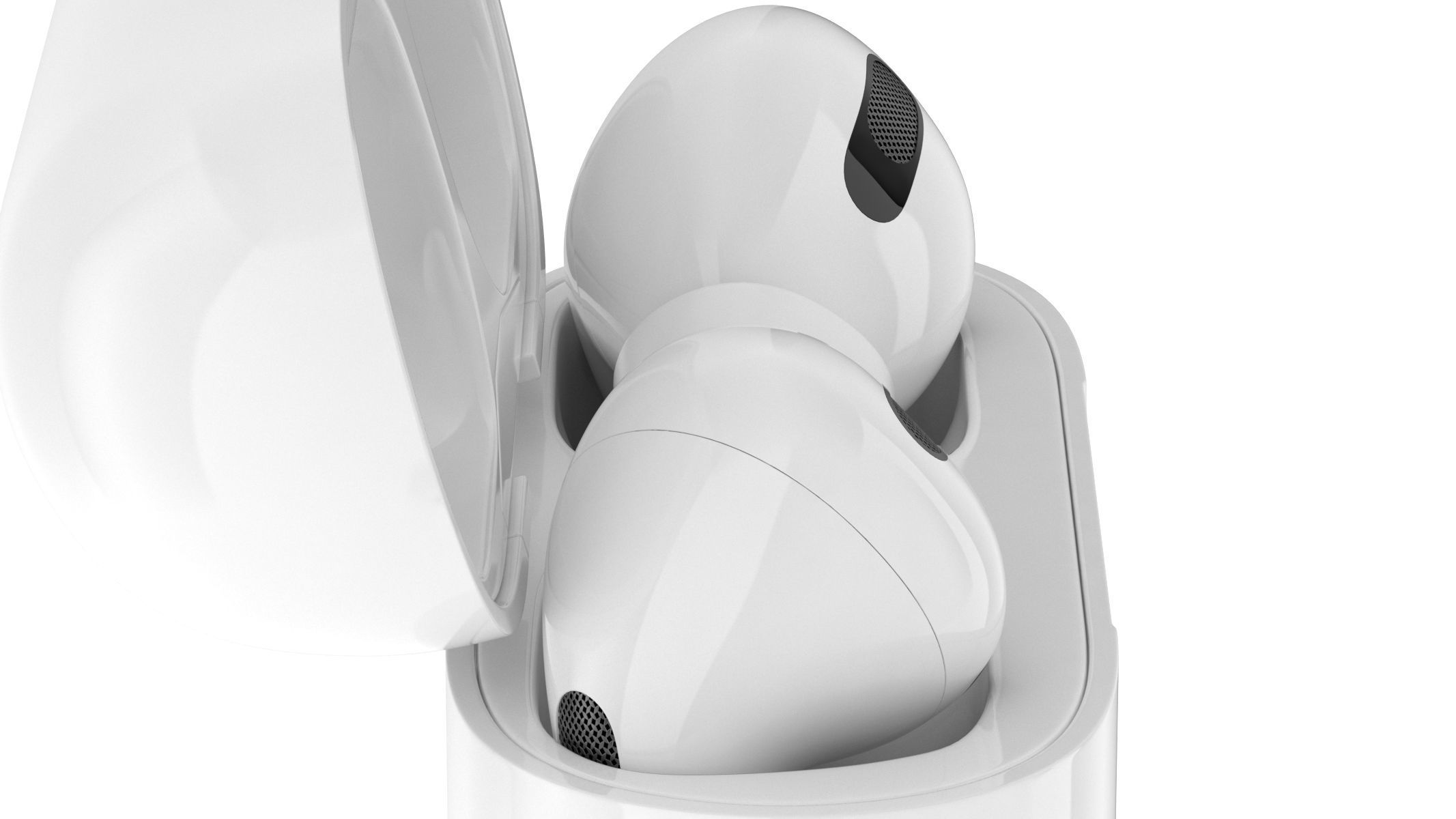 Apple AirPods Pro 3D model_12