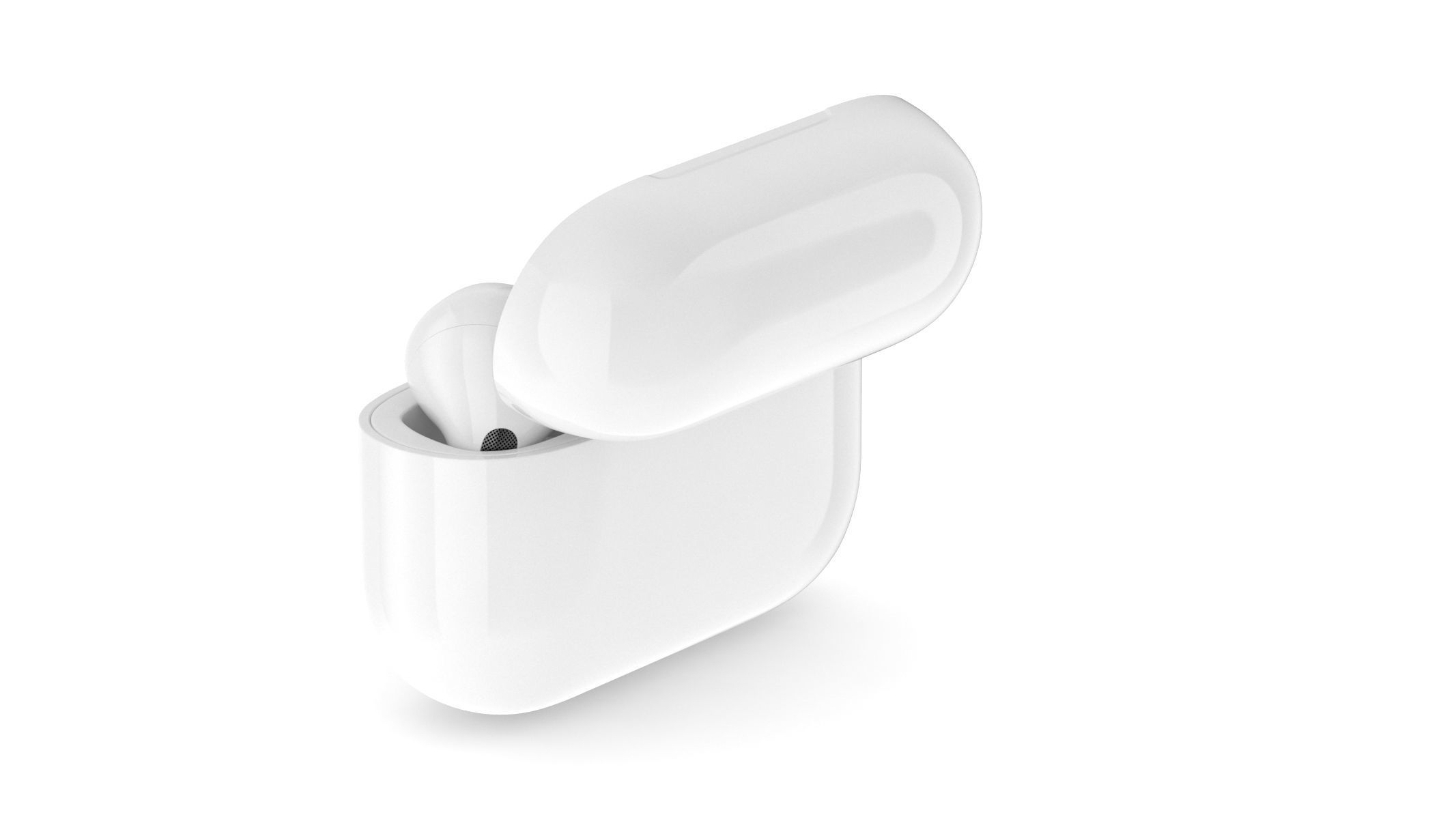 Apple AirPods Pro 3D model_5