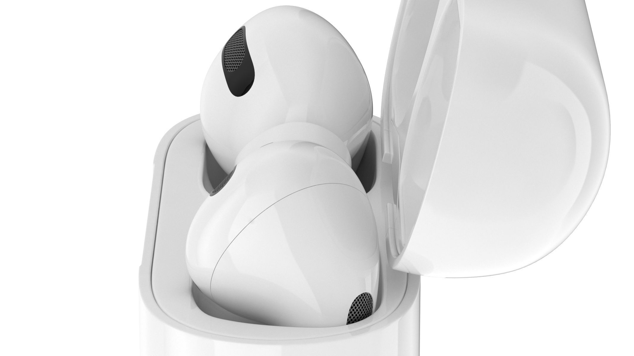 Apple AirPods Pro 3D model_16