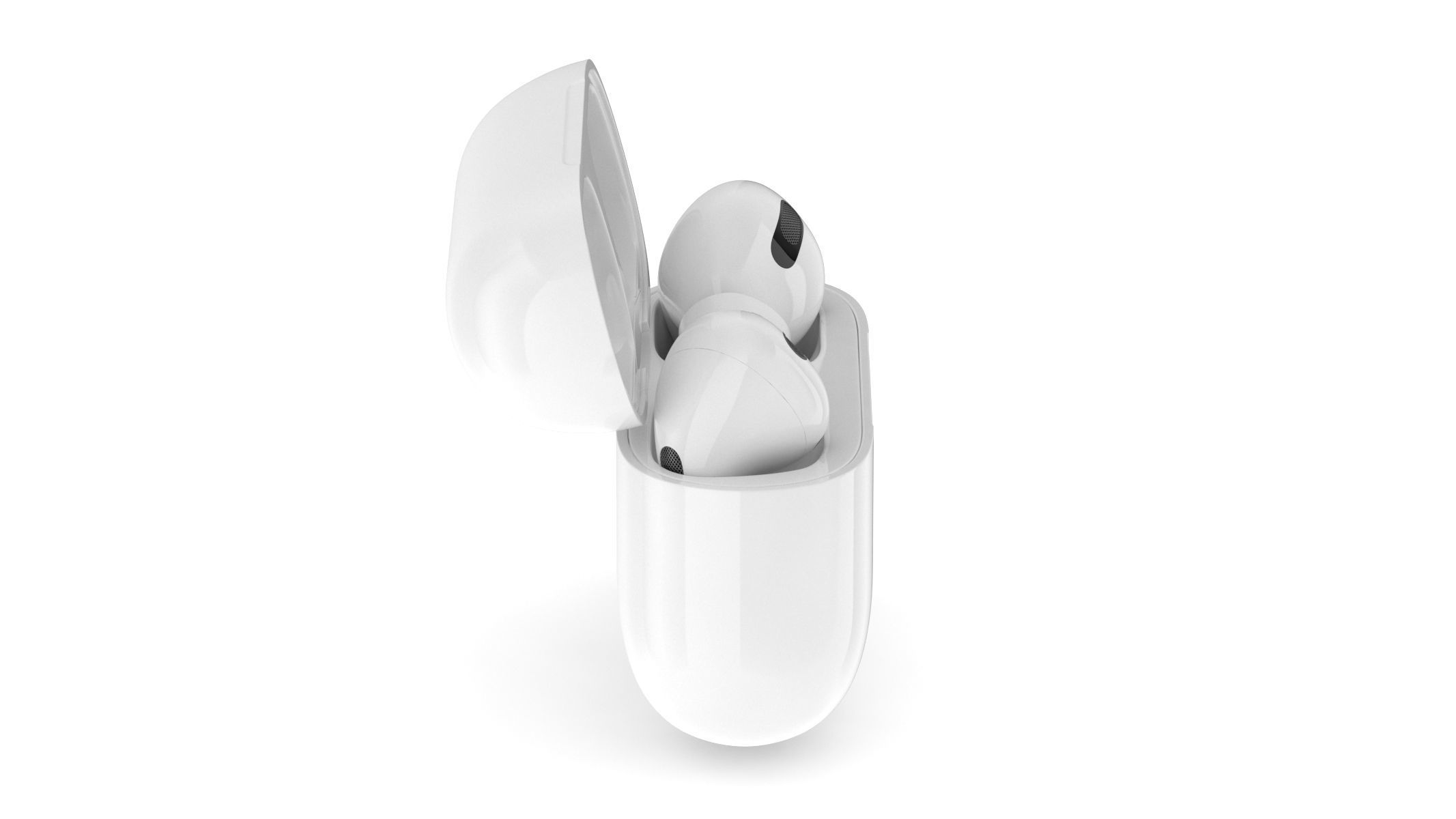 Apple AirPods Pro 3D model_2