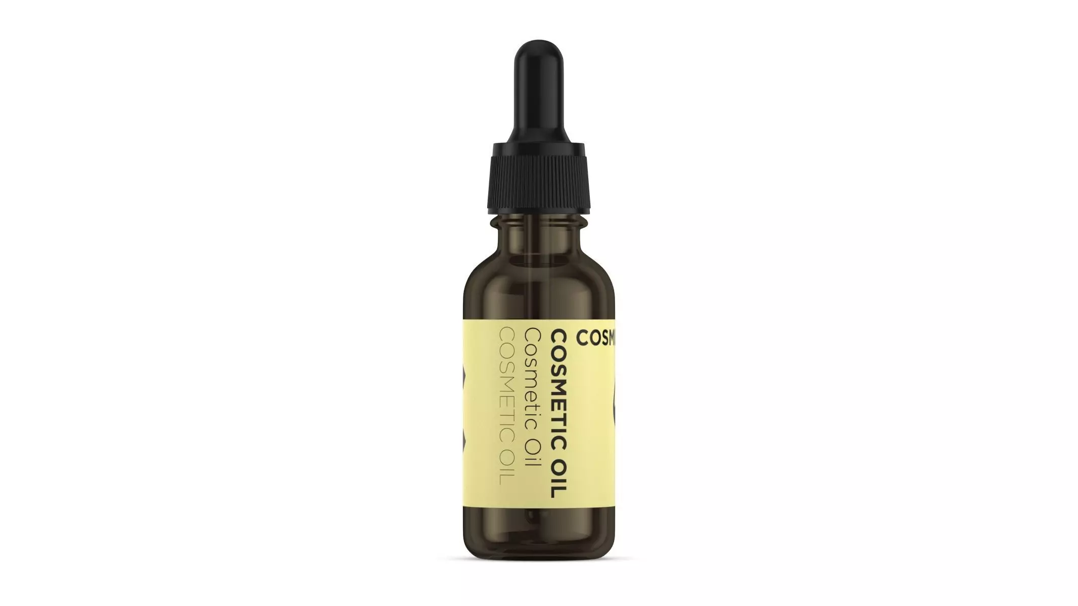 Cosmetic Oil 3D model_0