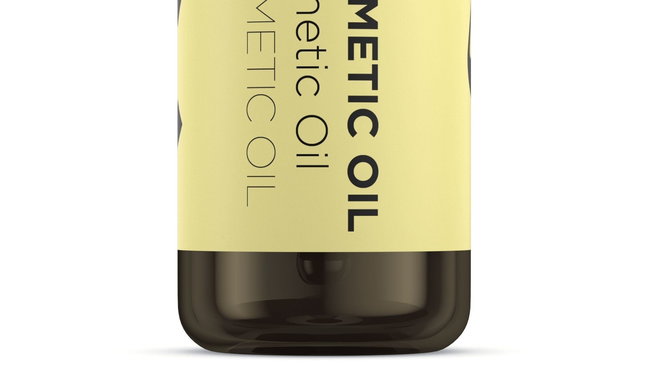 Cosmetic Oil 3D model_14