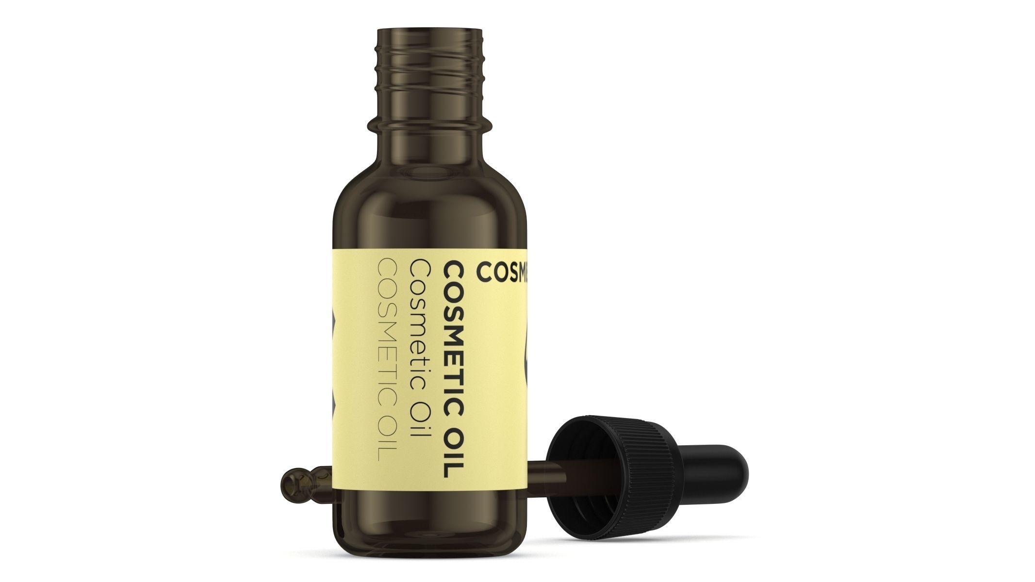 Cosmetic Oil 3D model_7