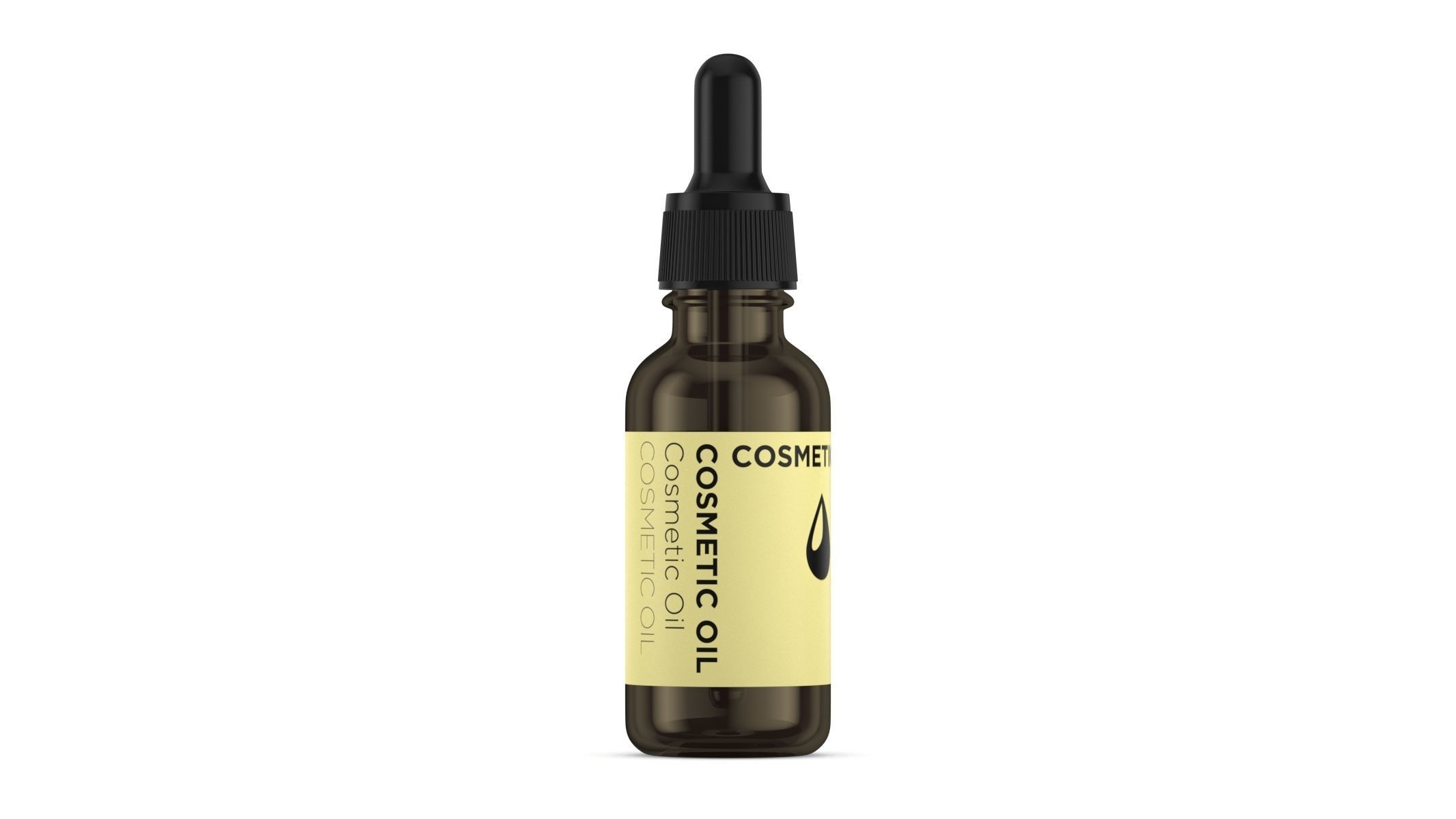 Cosmetic Oil 3D model_5