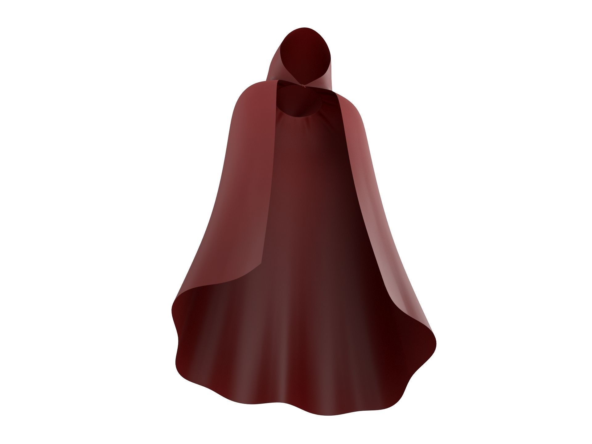 Cloak 3D model_4