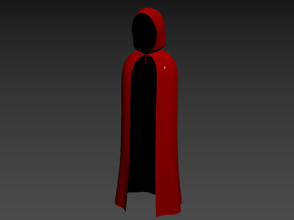 Cloak 3D model_10