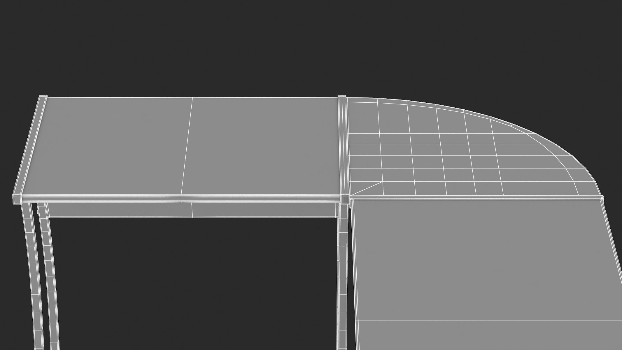 Gaming Desk 3D model_35