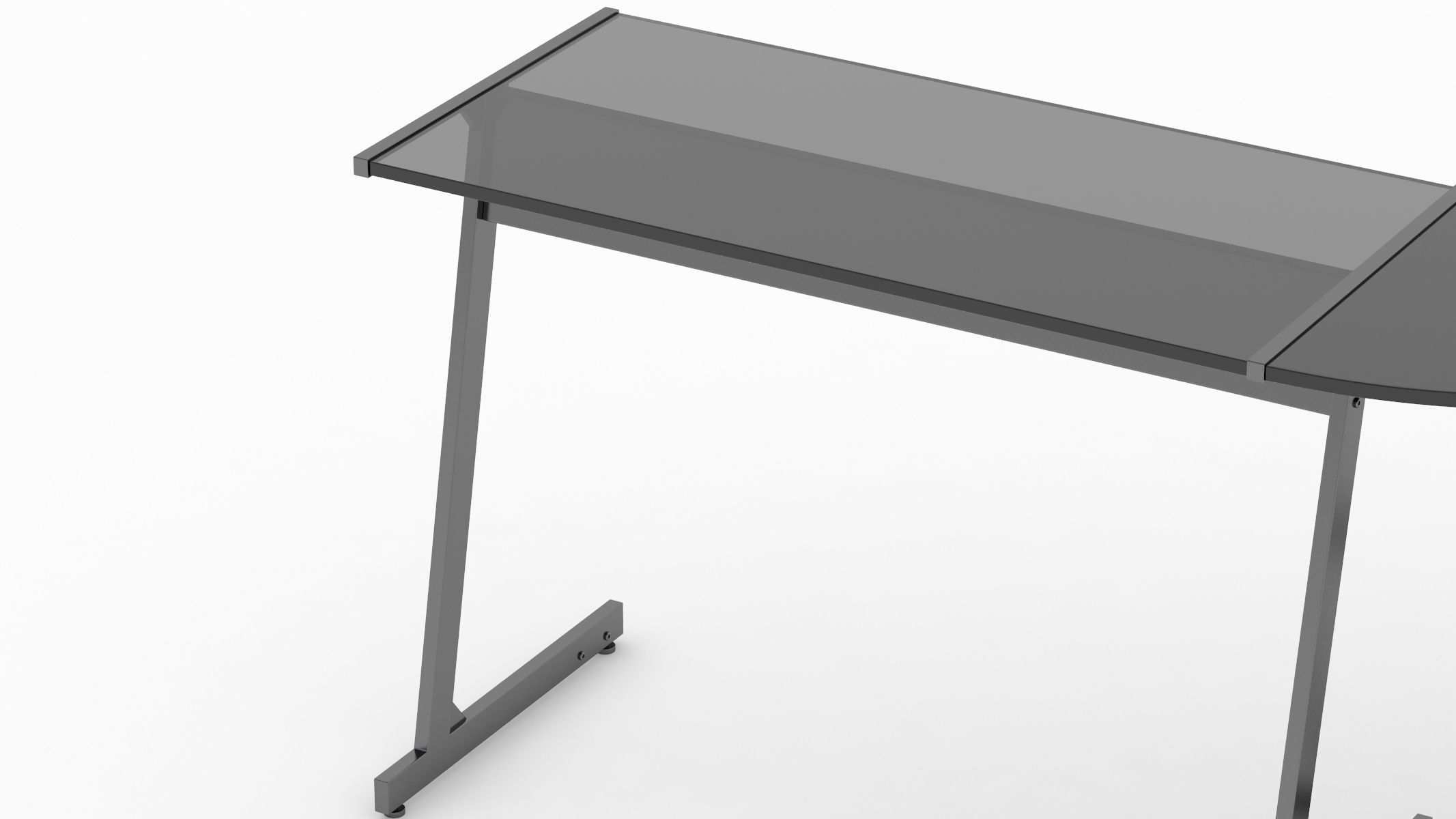 Gaming Desk 3D model_11