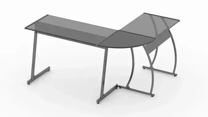 Gaming Desk 3D model Gaming Desk 3D model