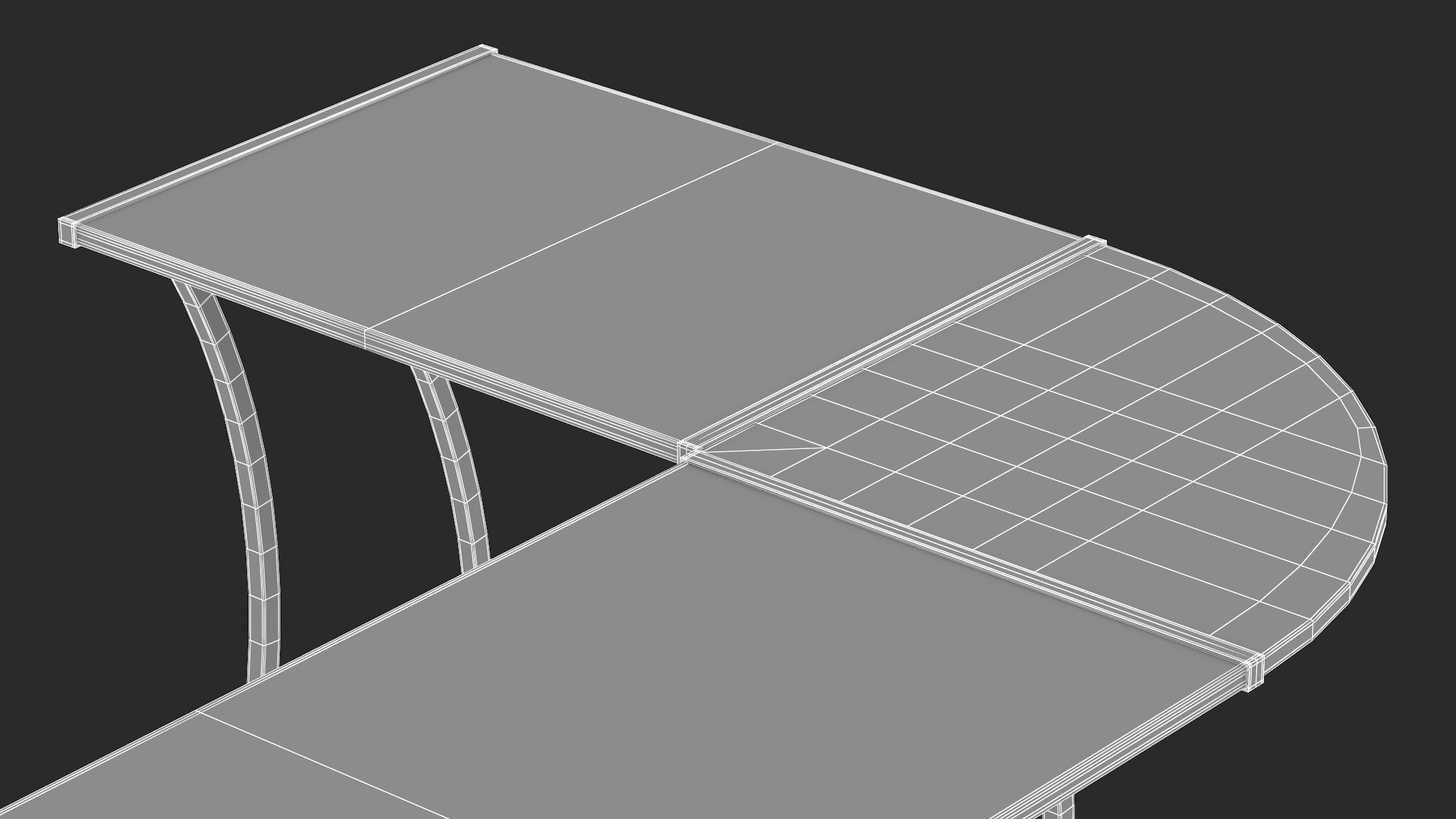Gaming Desk 3D model_34