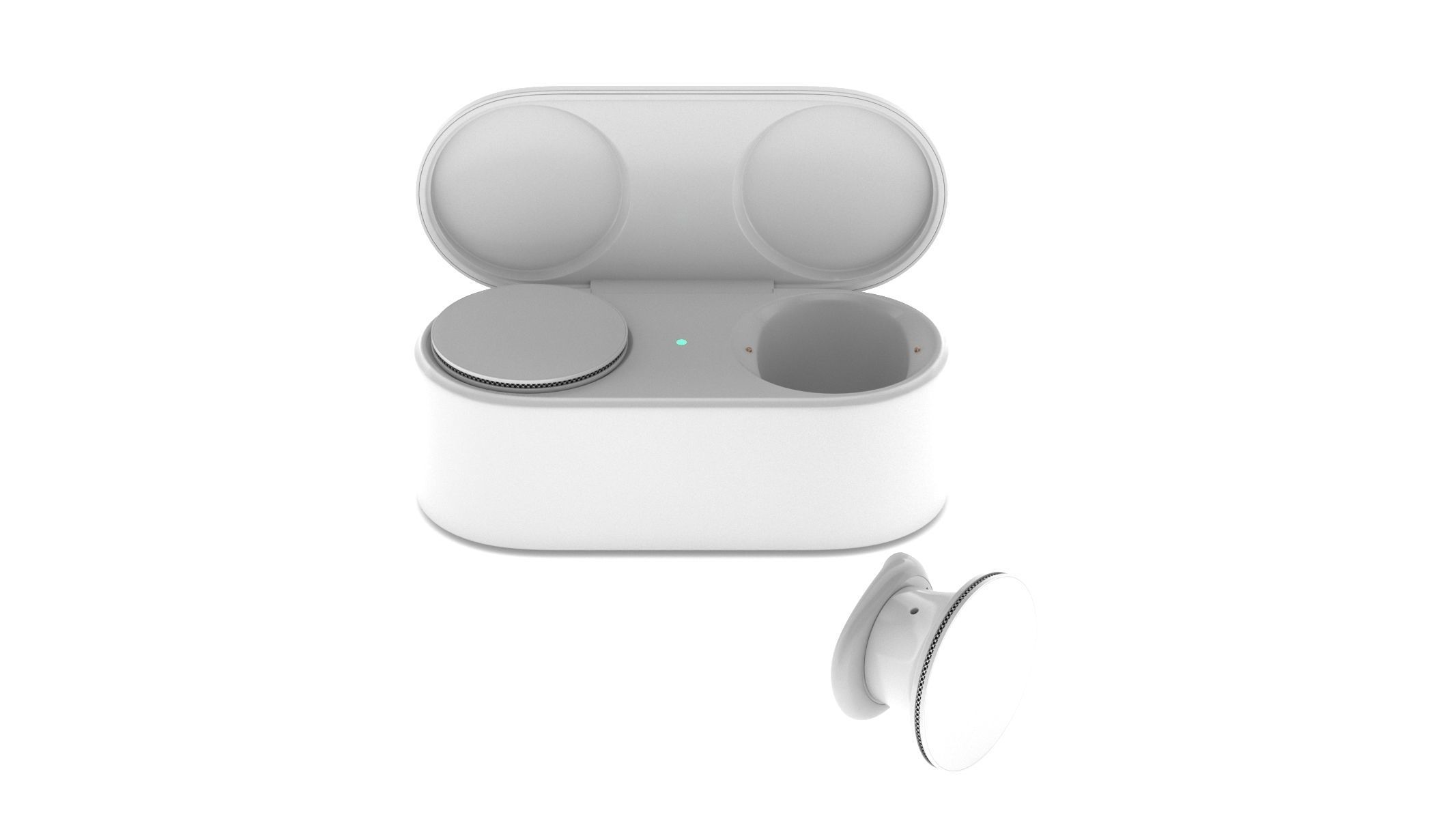 Microsoft Surface Earbuds 3D model_9