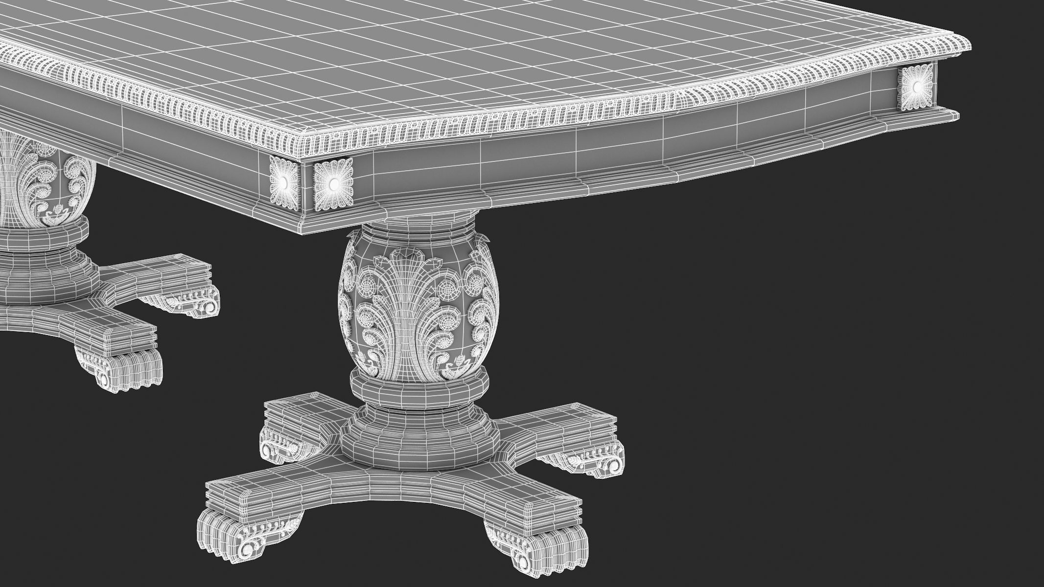 Suzi 7 Pieces Extendable Dining Set Astoria Grand Set 3D model_34