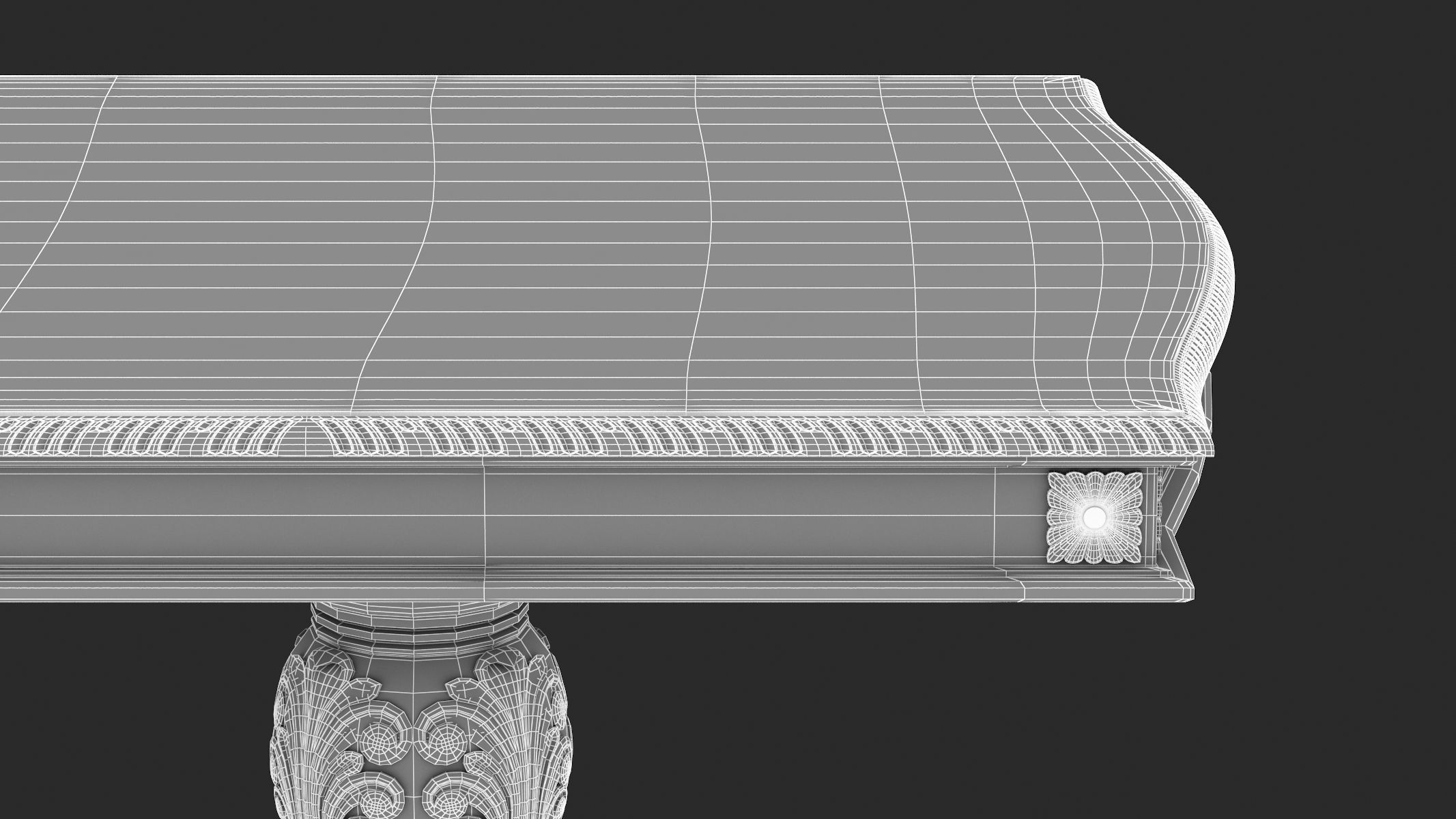 Suzi 7 Pieces Extendable Dining Set Astoria Grand Set 3D model_35