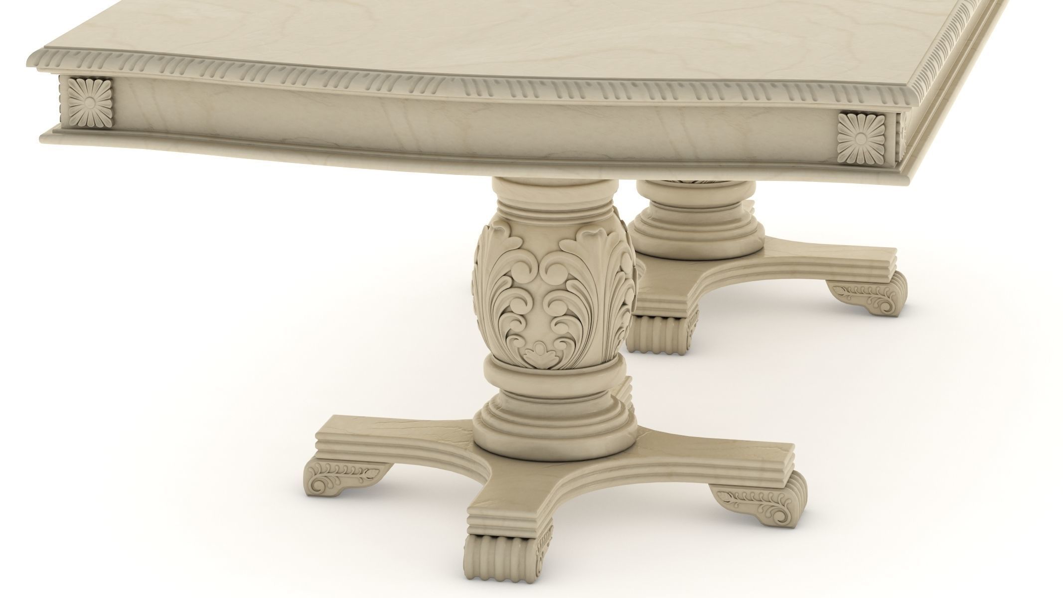 Suzi 7 Pieces Extendable Dining Set Astoria Grand Set 3D model_15