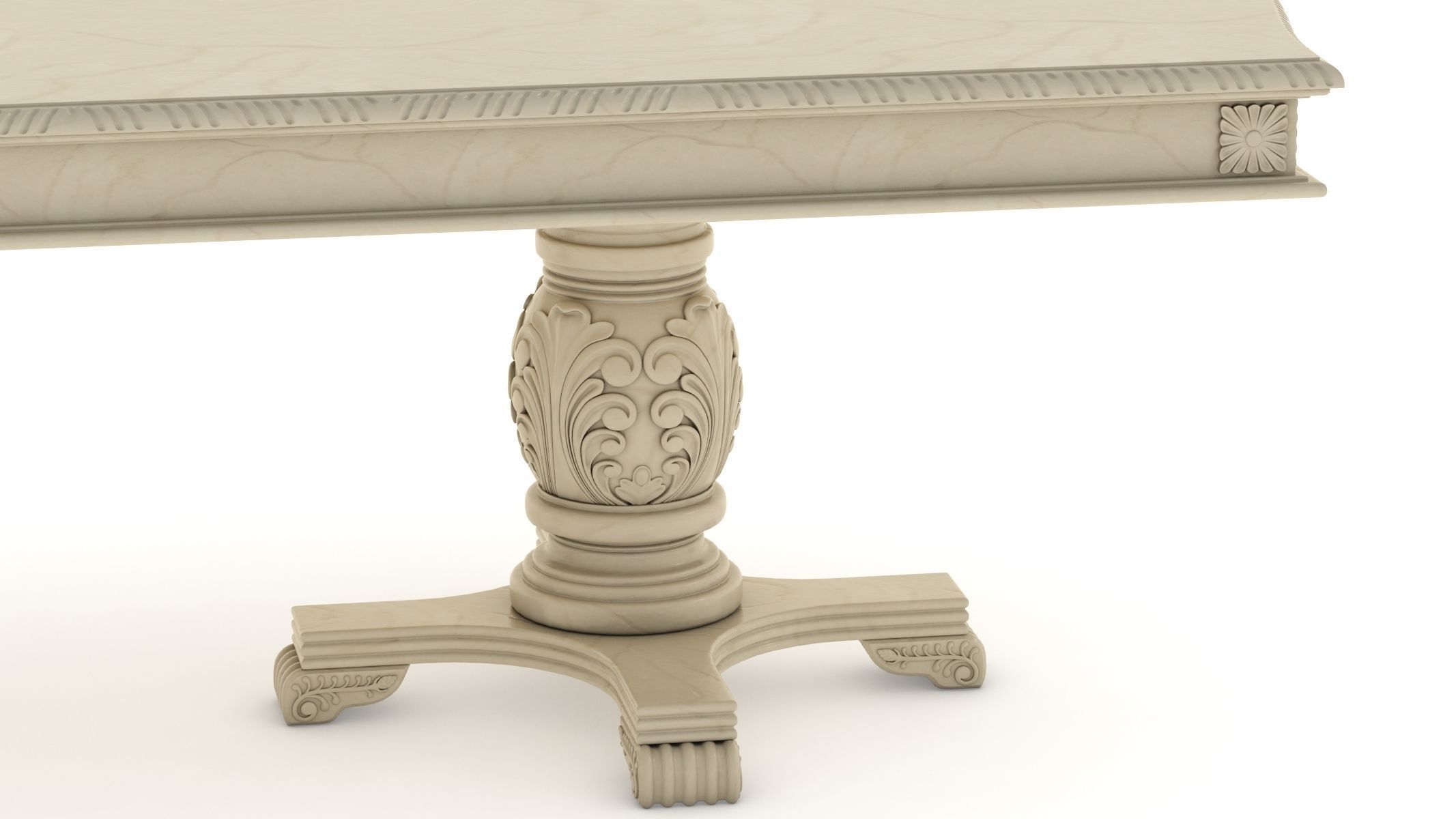 Suzi 7 Pieces Extendable Dining Set Astoria Grand Set 3D model_14