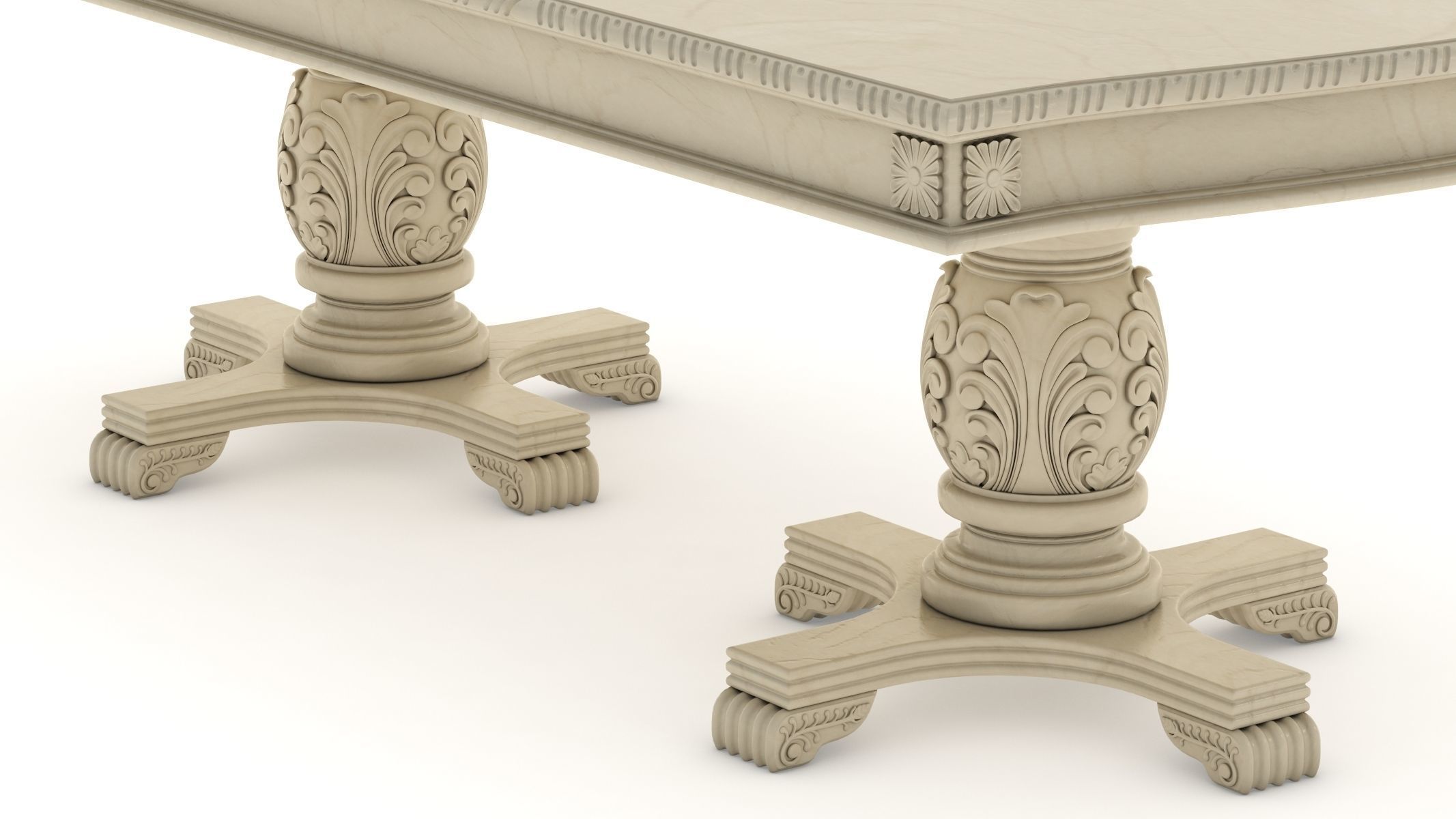 Suzi 7 Pieces Extendable Dining Set Astoria Grand Set 3D model_16