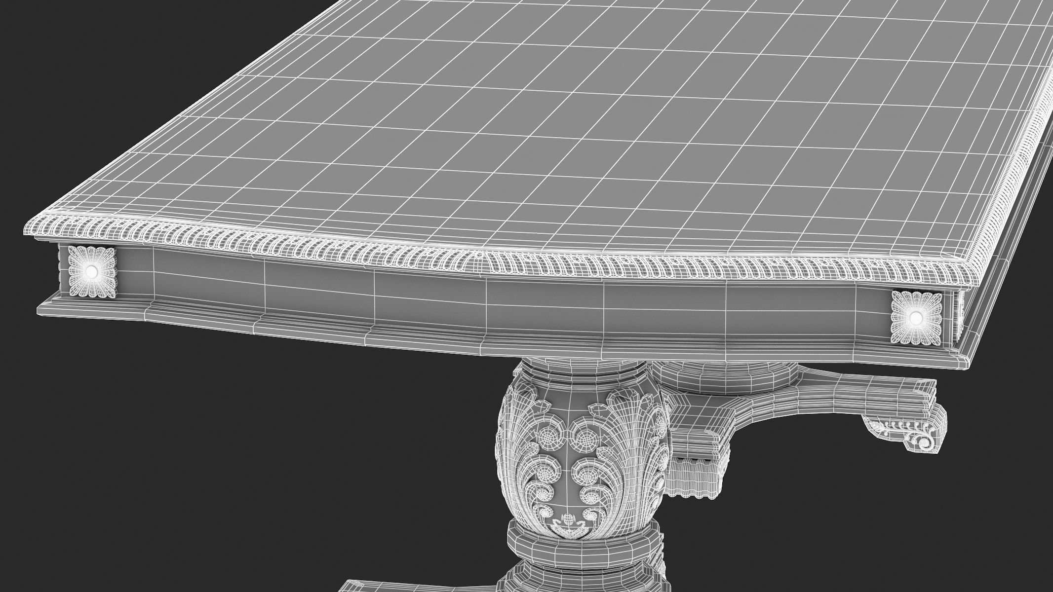 Suzi 7 Pieces Extendable Dining Set Astoria Grand Set 3D model_33