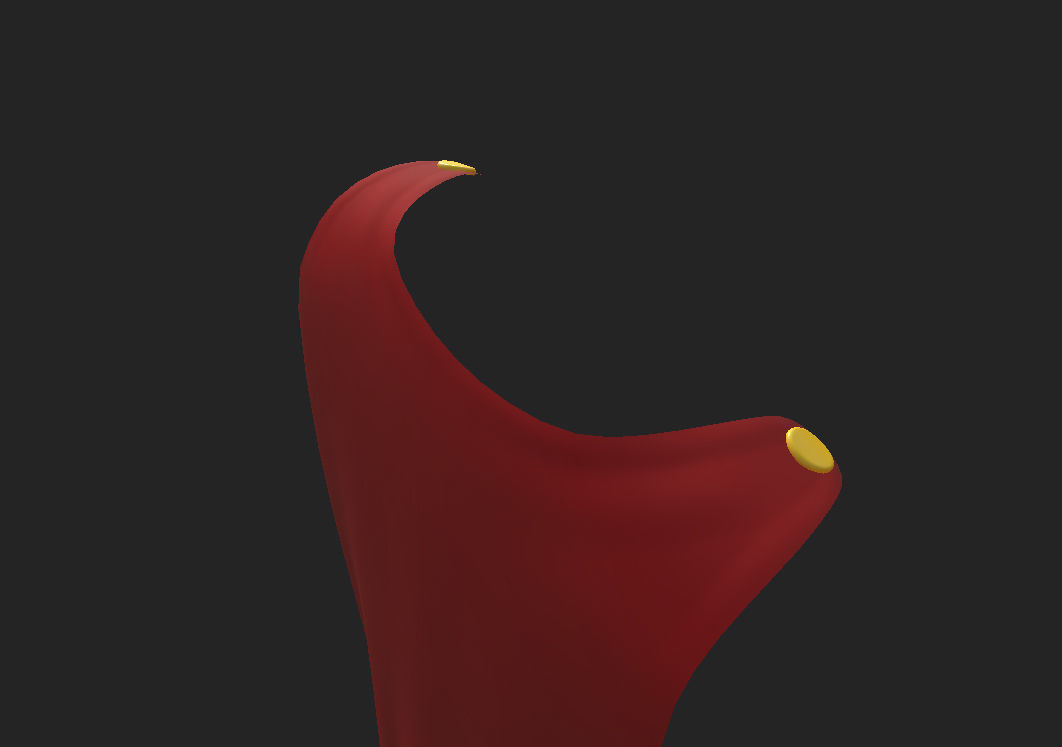 Hero Cape 3D model_8
