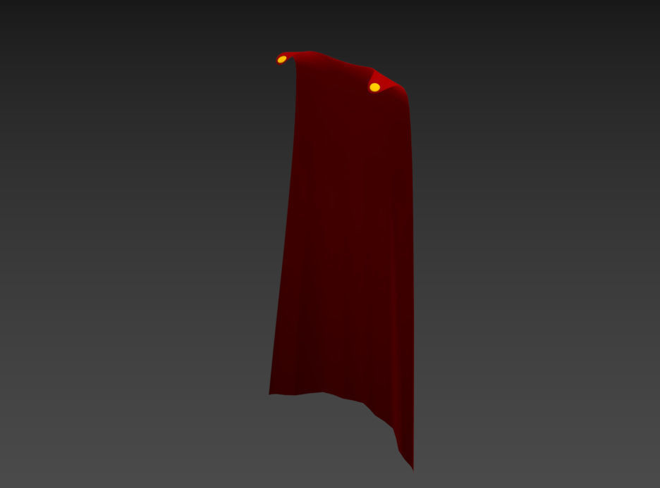 Hero Cape 3D model_10