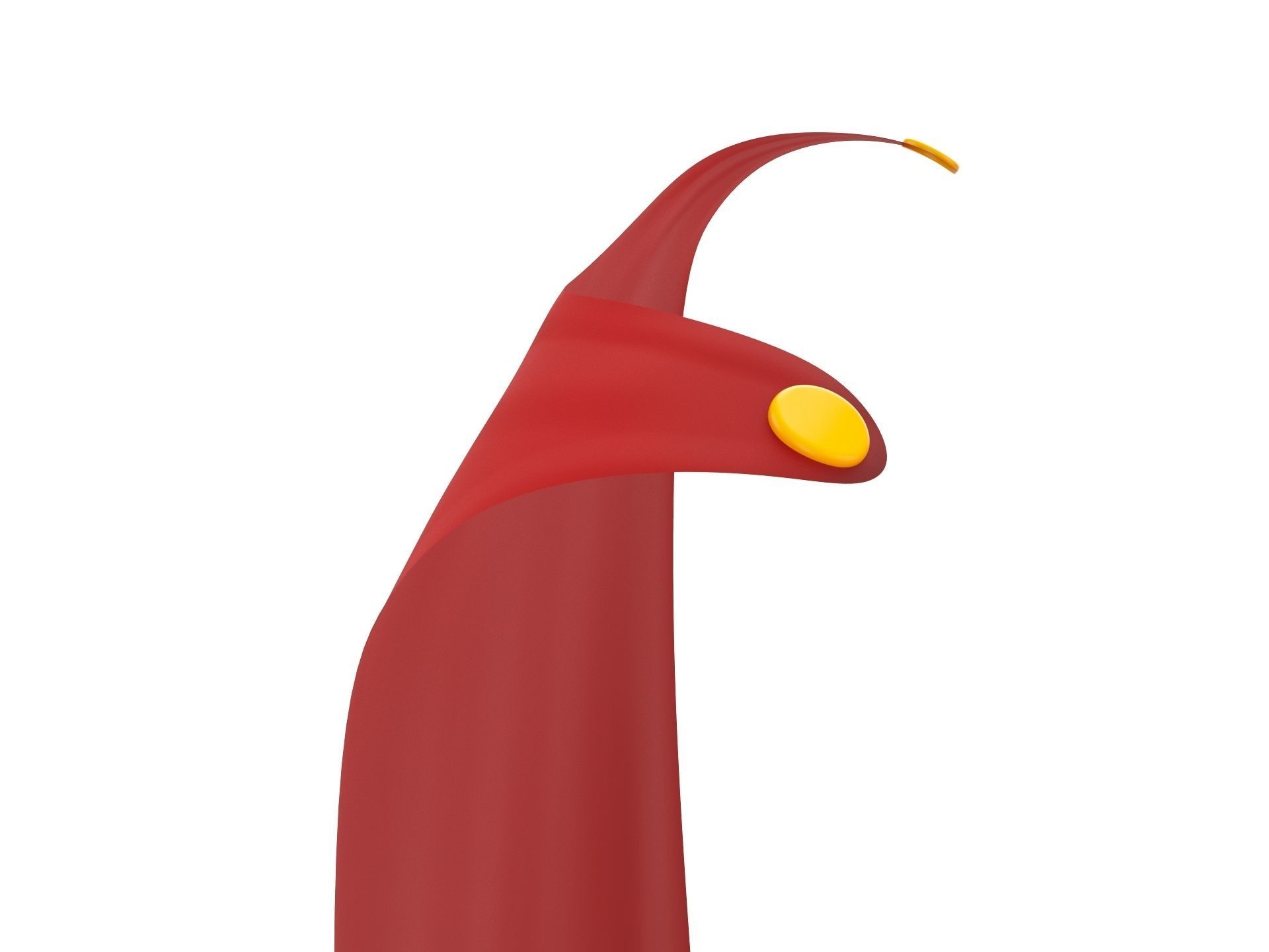 Hero Cape 3D model_3