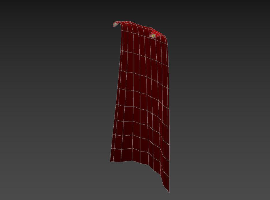 Hero Cape 3D model_11