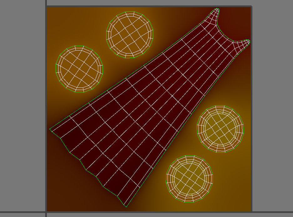 Hero Cape 3D model_15