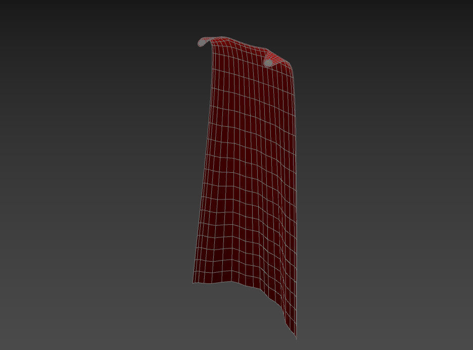 Hero Cape 3D model_12