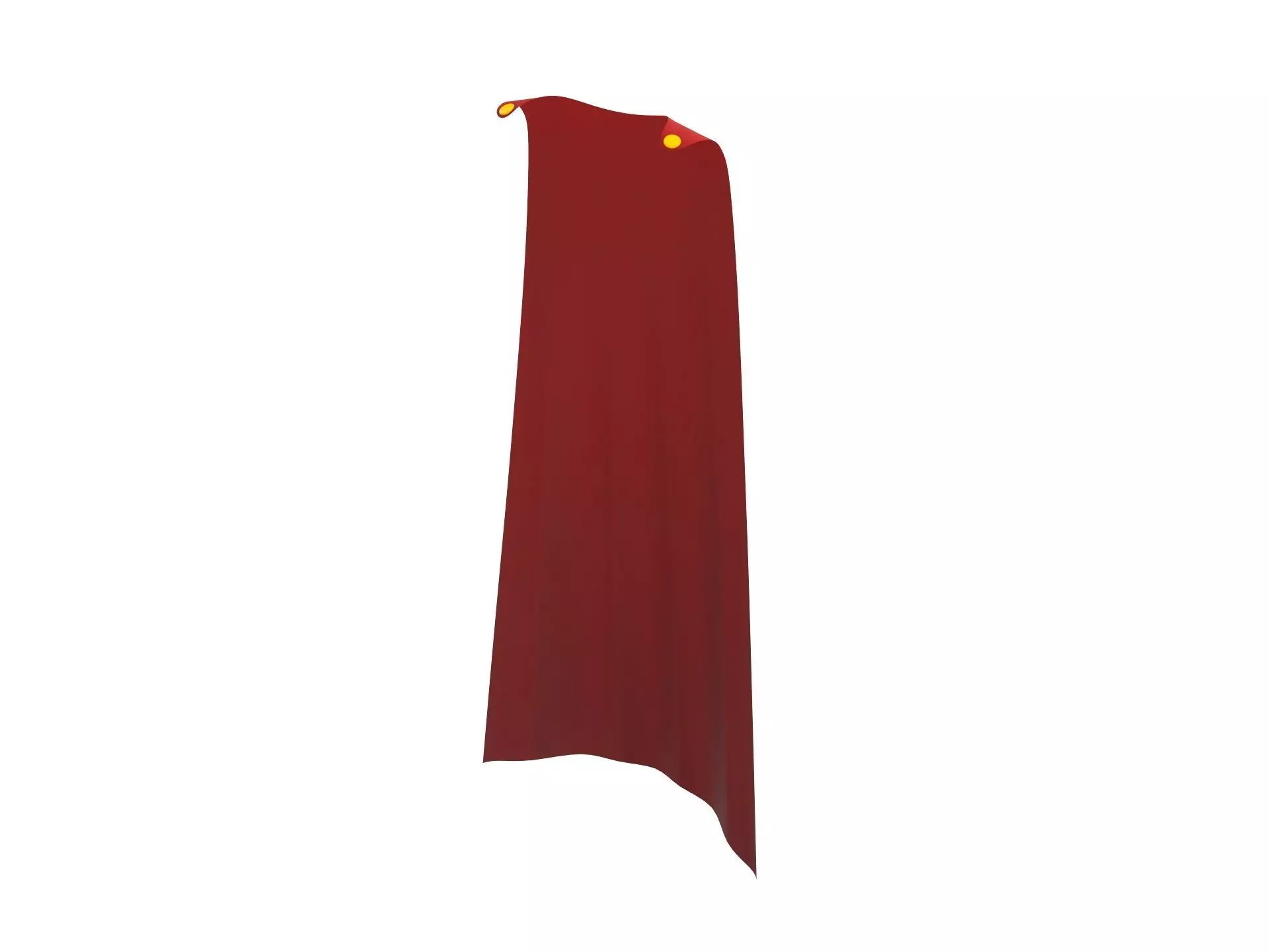 Hero Cape 3D model_0