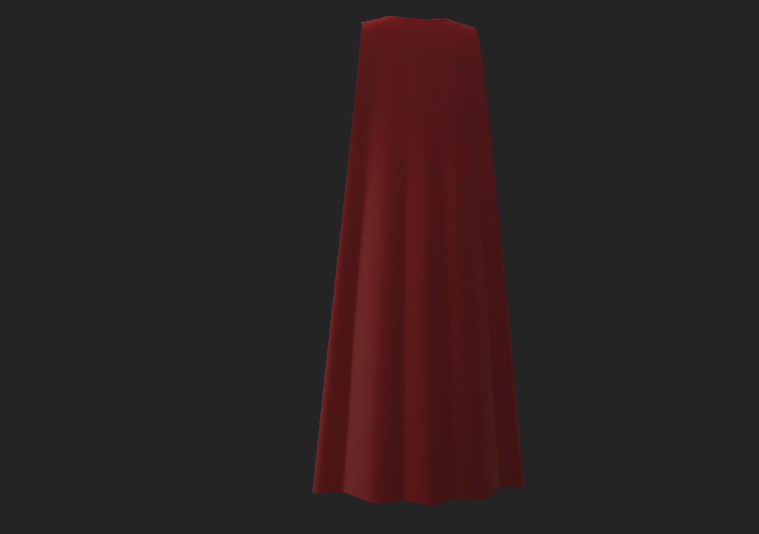 Hero Cape 3D model_9