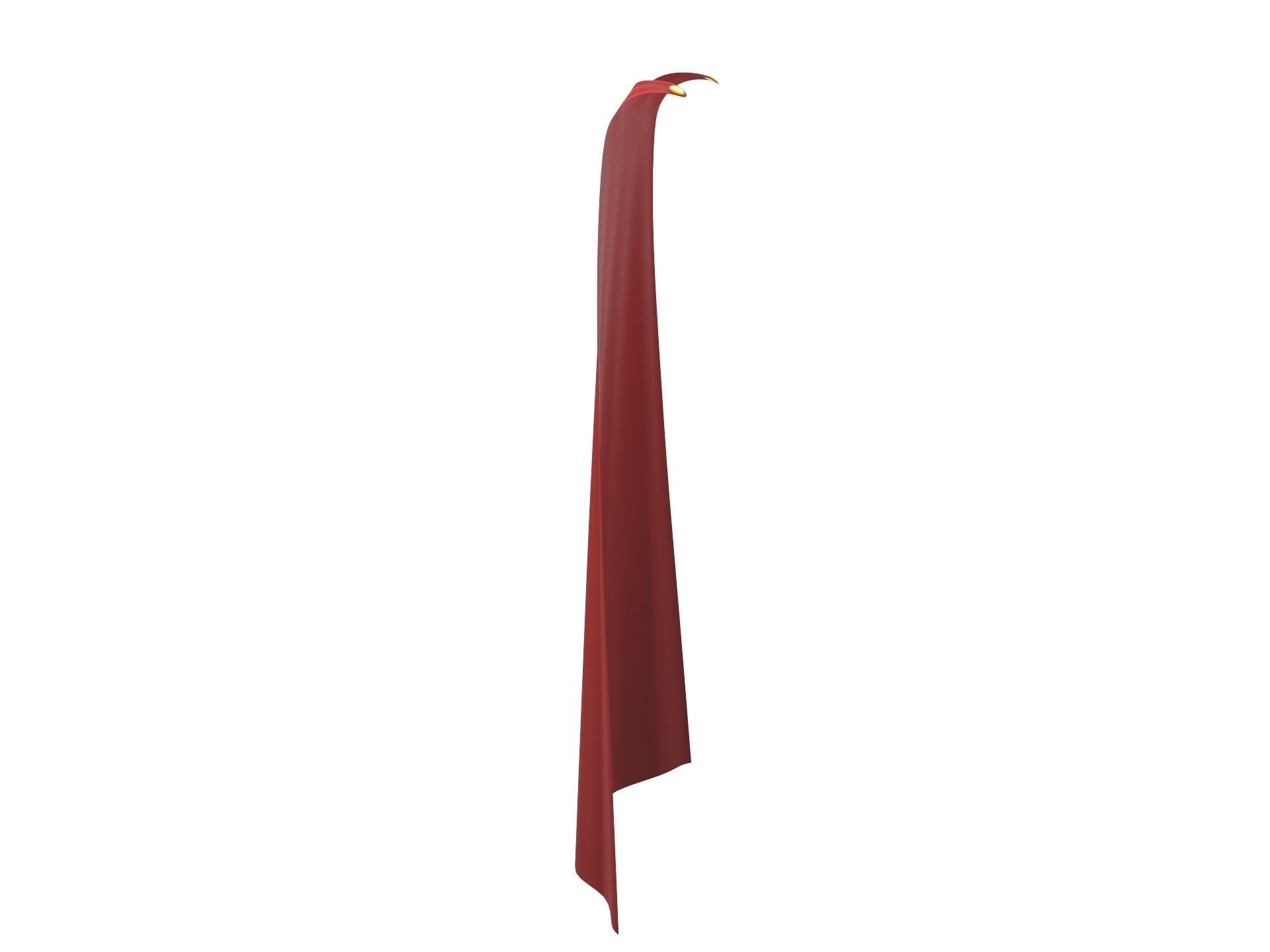 Hero Cape 3D model_2