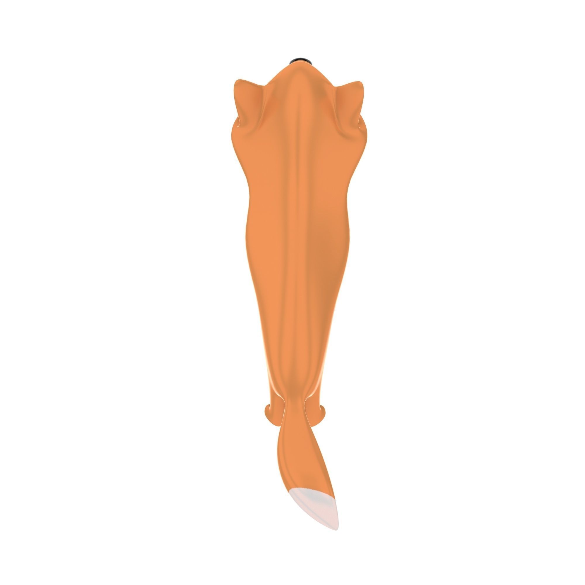 Fox Toy Free low-poly 3D model_4