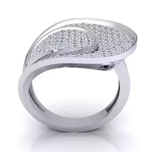 Fancy Diamond Ring  3D print model