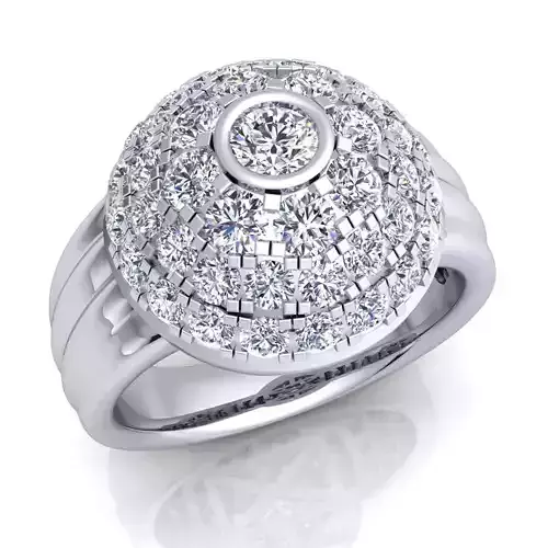 Diamond Ring  3D print model