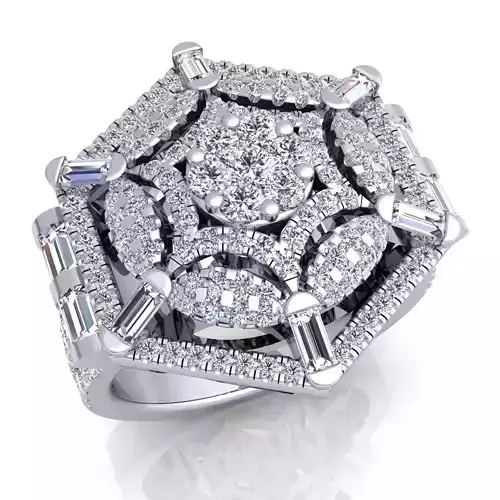 Diamond Ring  3D print model