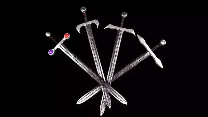 Old Sword with amazing details Free 3D model