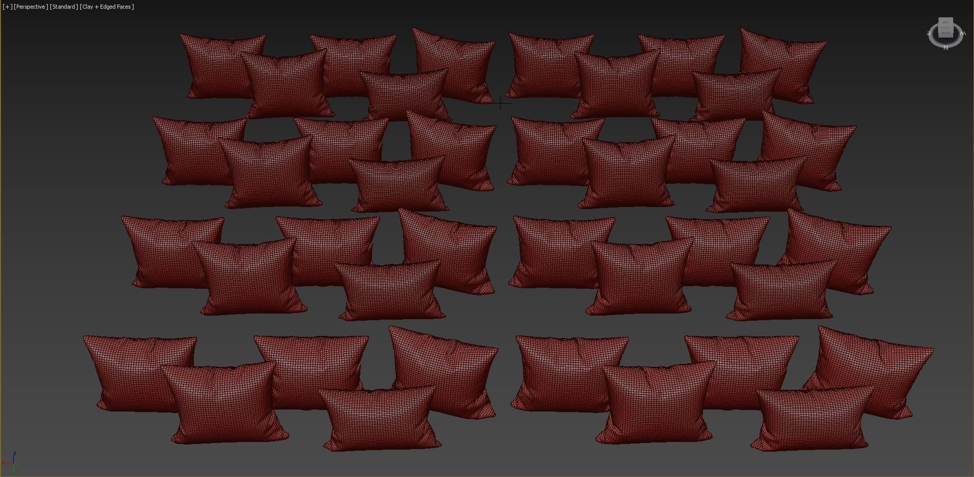 Decorative set pillow vol 2 3D model_10