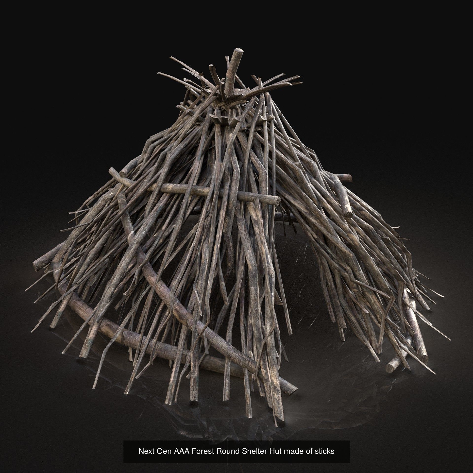 AAA NEXT GEN COTTAGE AND Huts Pack Builder Generic 3D Model Collection_9