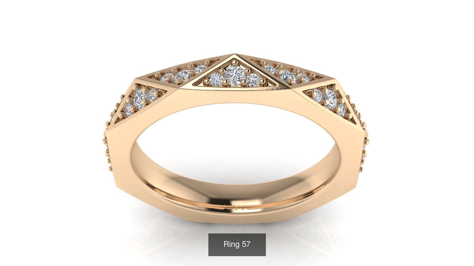 Collection 11 stack of rings with diamonds _8