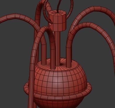 Untitled savoy light chandelier 3D model_1