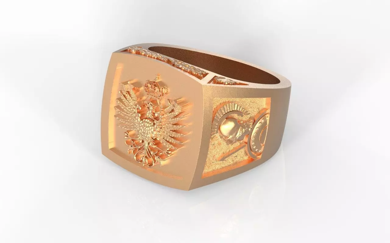 Italian coat of arms and  Athena 3D print model_0