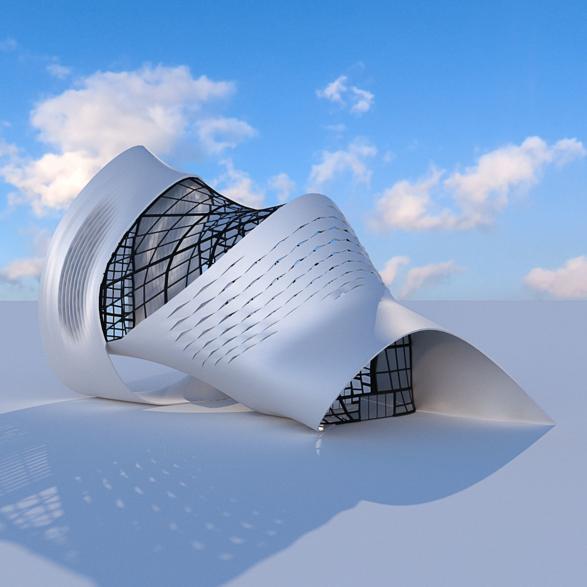 Futuristic building collection _34