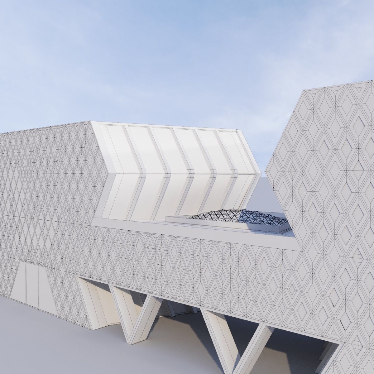 Futuristic building collection _56