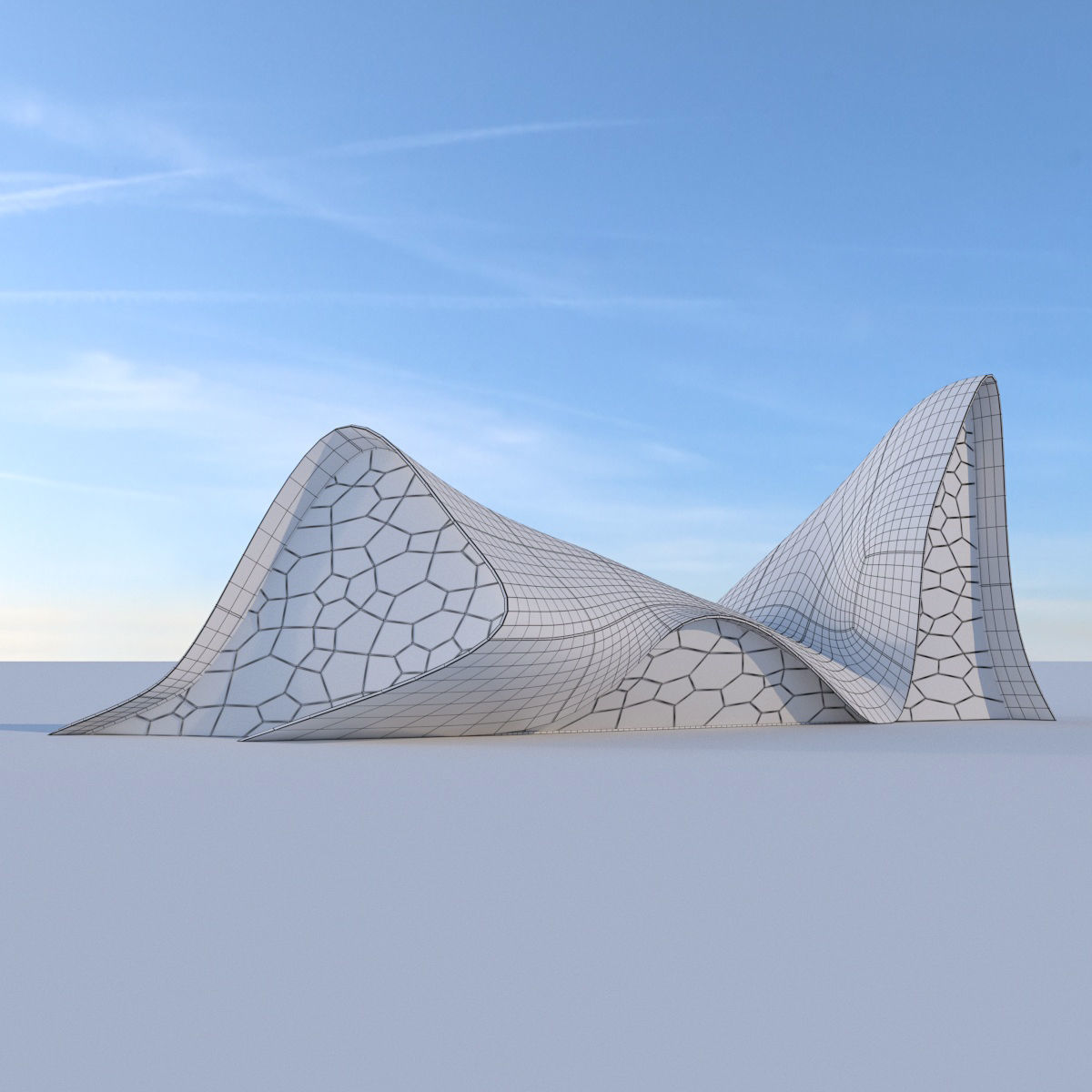 Futuristic building collection _48