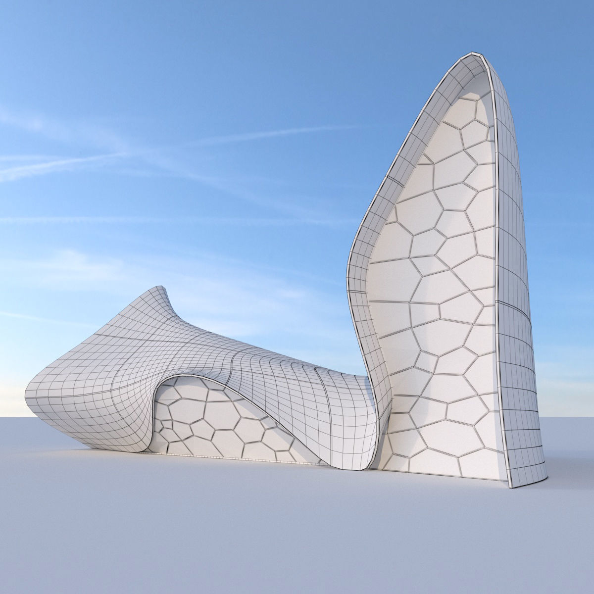 Futuristic building collection _45