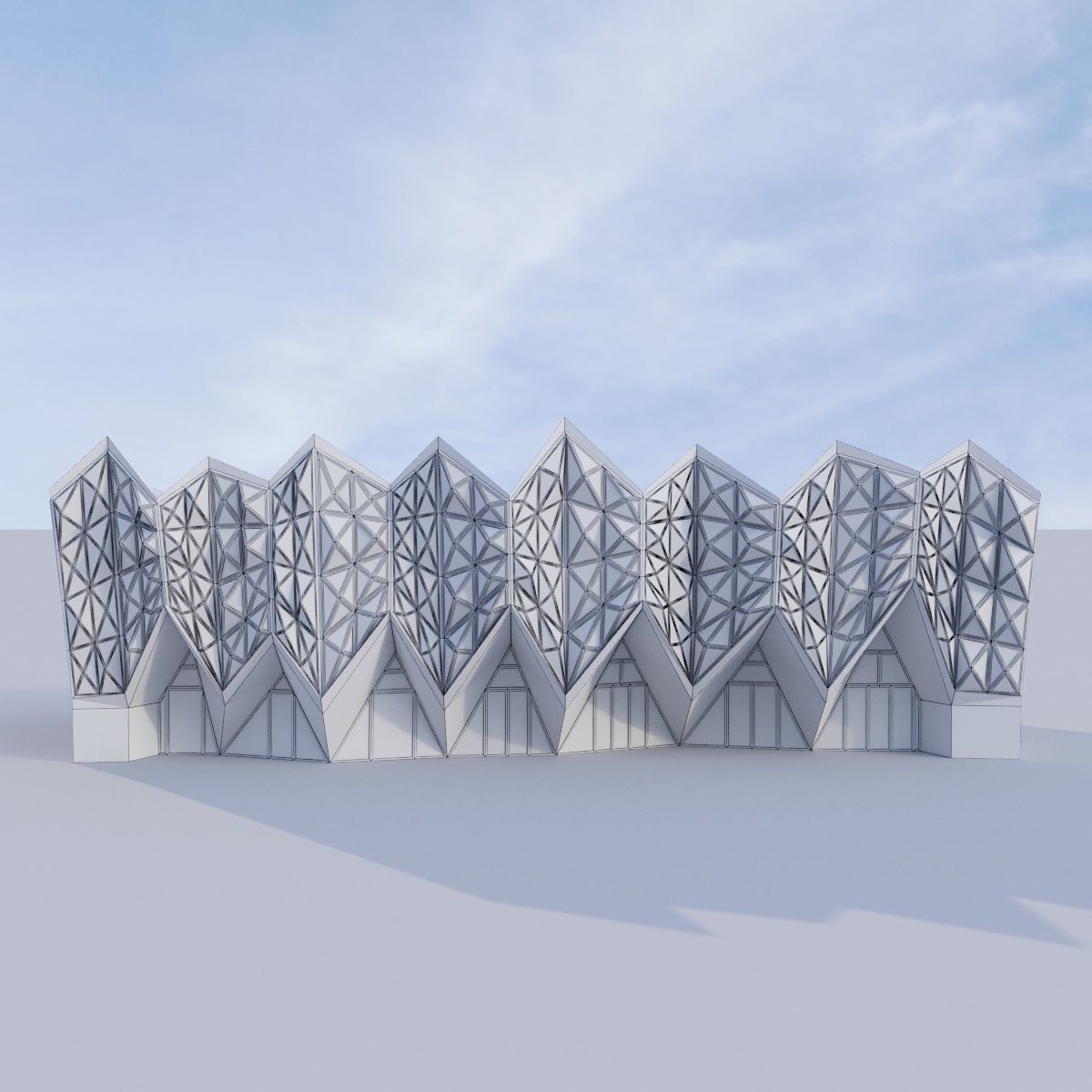 Futuristic building collection _63