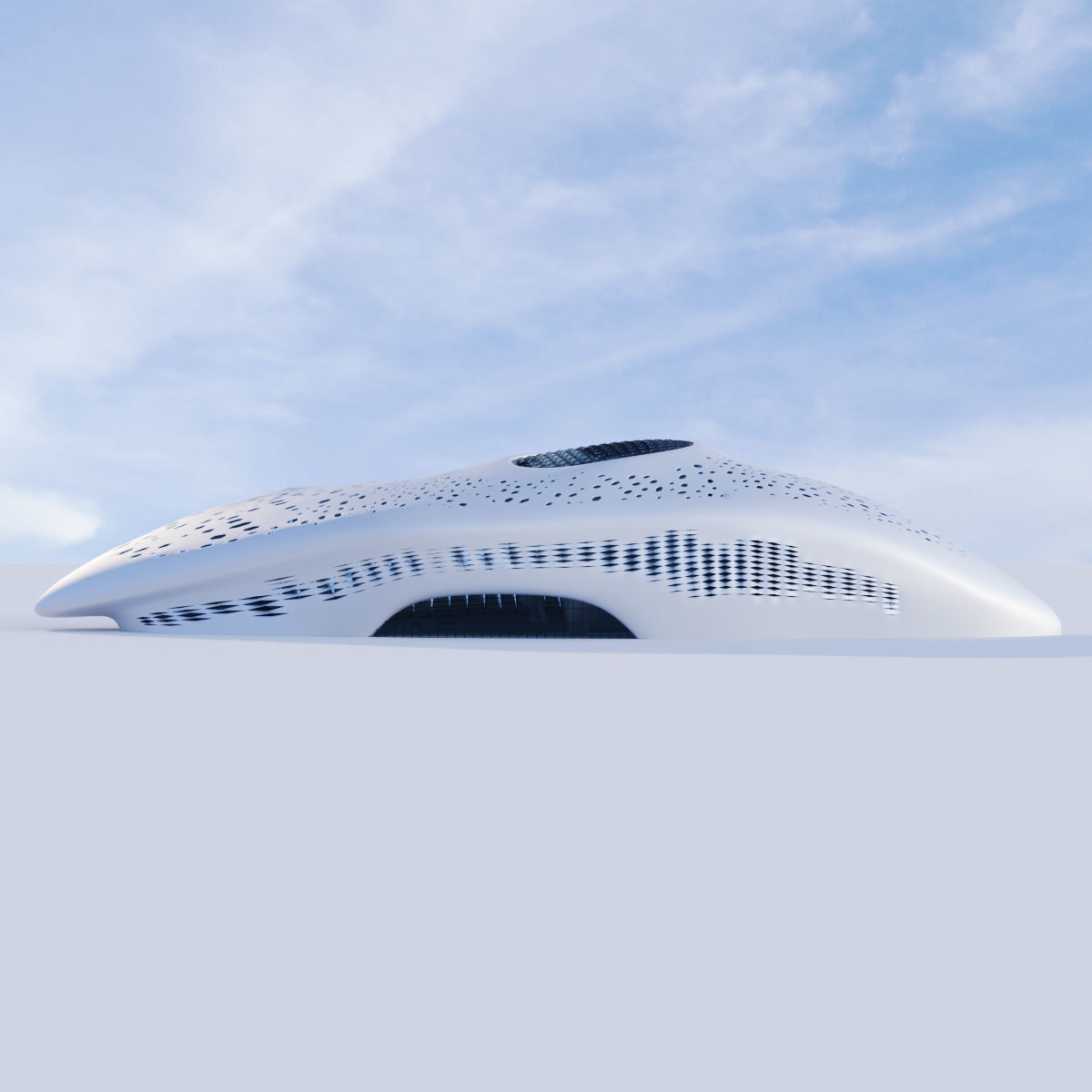 Futuristic building collection _13