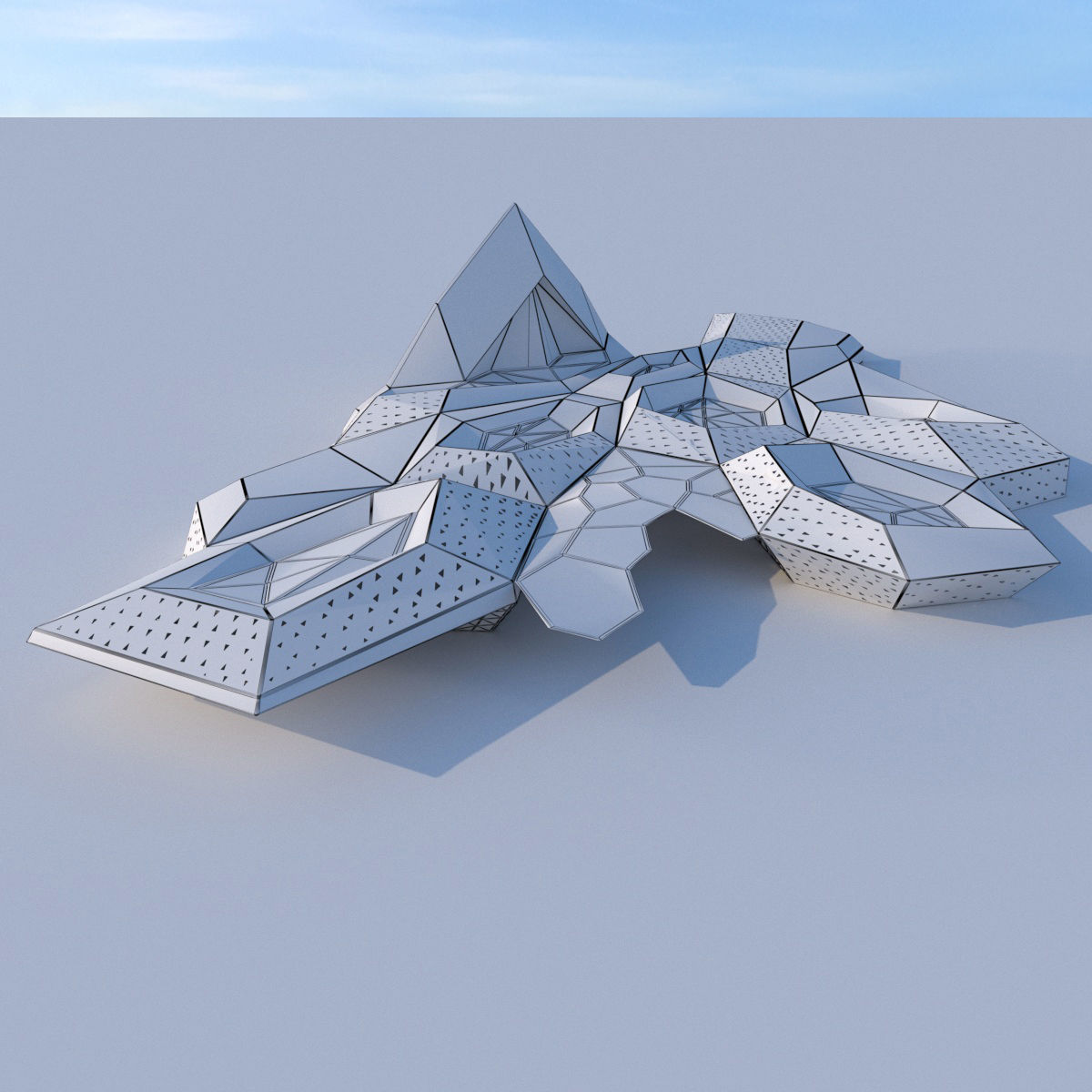 Futuristic building collection _37