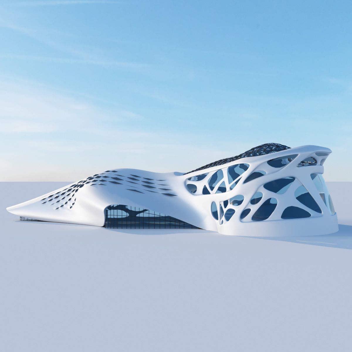 Futuristic building collection _27
