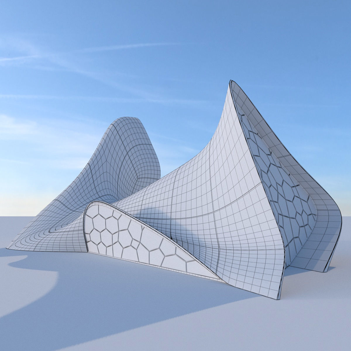 Futuristic building collection _46