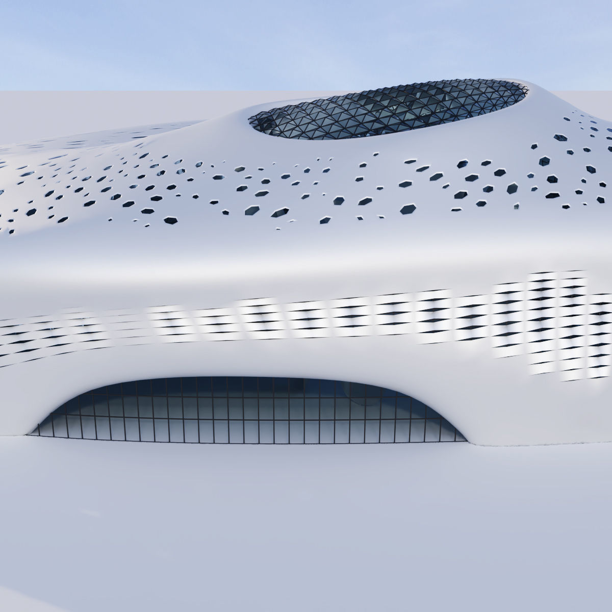 Futuristic building collection _19